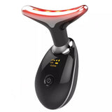 Neck Face Lifting Massager Skin Tighten Device LED anti Wrinkle Double Chin US