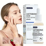 Transform Your Skin with Lactobionic Acid Shrink Pores Serum - Fade Fine Lines, Firm and Nourish for Radiant Skin!