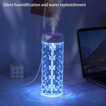 Transform Your Space with the 400ML USB Air Humidifier &amp; Aroma Diffuser - Perfect for Home, Car, and Bedroom!