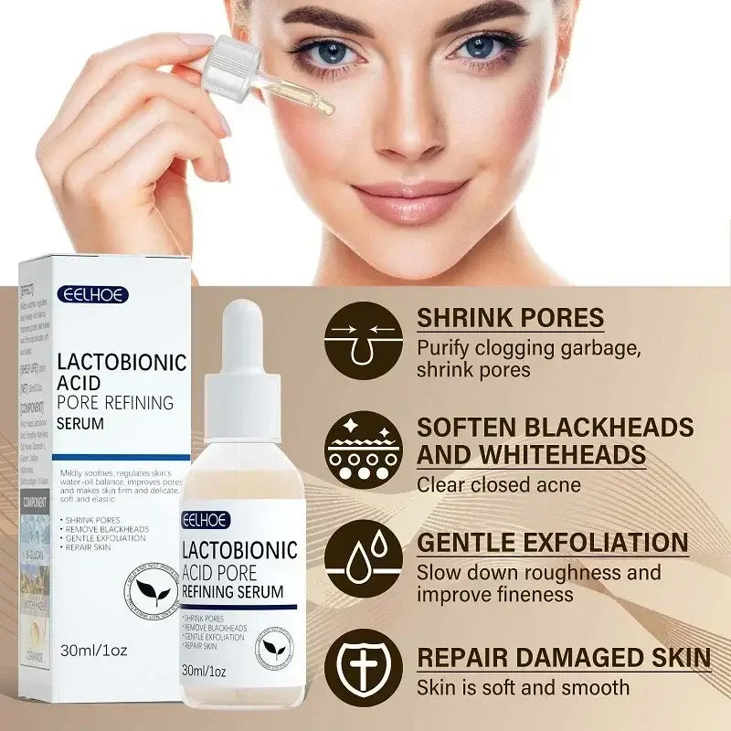 Lactobionic Acid Pore Minimizing Serum
