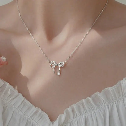 Charming Pink Heart Pendant Necklace - A Trendy Rhinestone Choker for Women, Perfect Gift for Lovers!