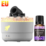 Volcanic Aroma Humidifier Essential Oil Diffuser with LED Light