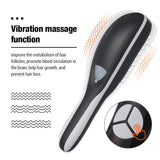 Electric Scalp Massager Comb with Red & Blue Light for Hair 