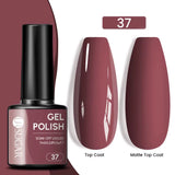 Gold Glitter Gel Nail Polish – Champagne Sparkle UV Semi-Permanent 7ml