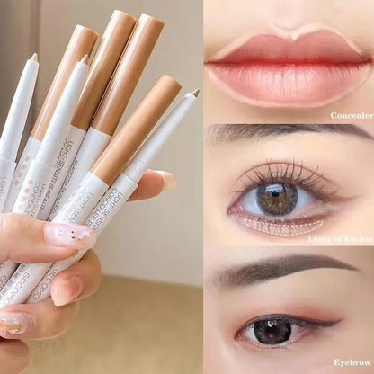 SilkCover™ Full Cover Concealer Stick – Waterproof Spot &amp; Blemish Corrector for Flawless Face, Brows &amp; Lips