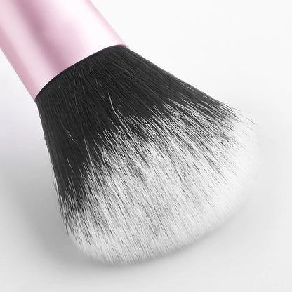 10-Piece Mini Makeup Brush Set for Enhanced Beauty Application at Home and On-the-Go