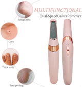 Electric Pedicure Callus Remover Tool for Hard Skin & Foot Care