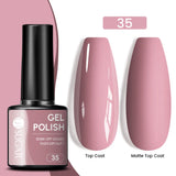 Gold Glitter Gel Nail Polish – Champagne Sparkle UV Semi-Permanent 7ml