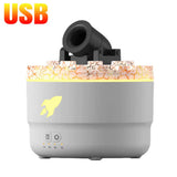 Volcanic Aroma Humidifier Essential Oil Diffuser with LED Light
