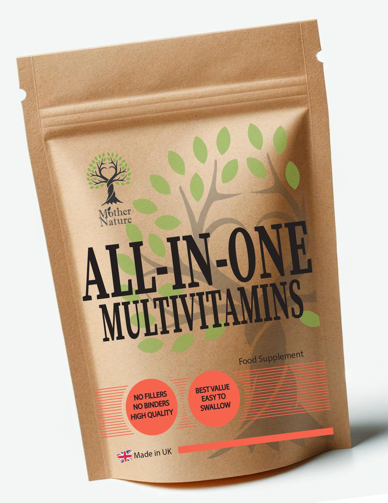 Elevate Your Health with Our High-Potency All-in-One Vegan Multivitamin Capsules - Clean, Eco-Friendly Supplement for Optimal Wellness