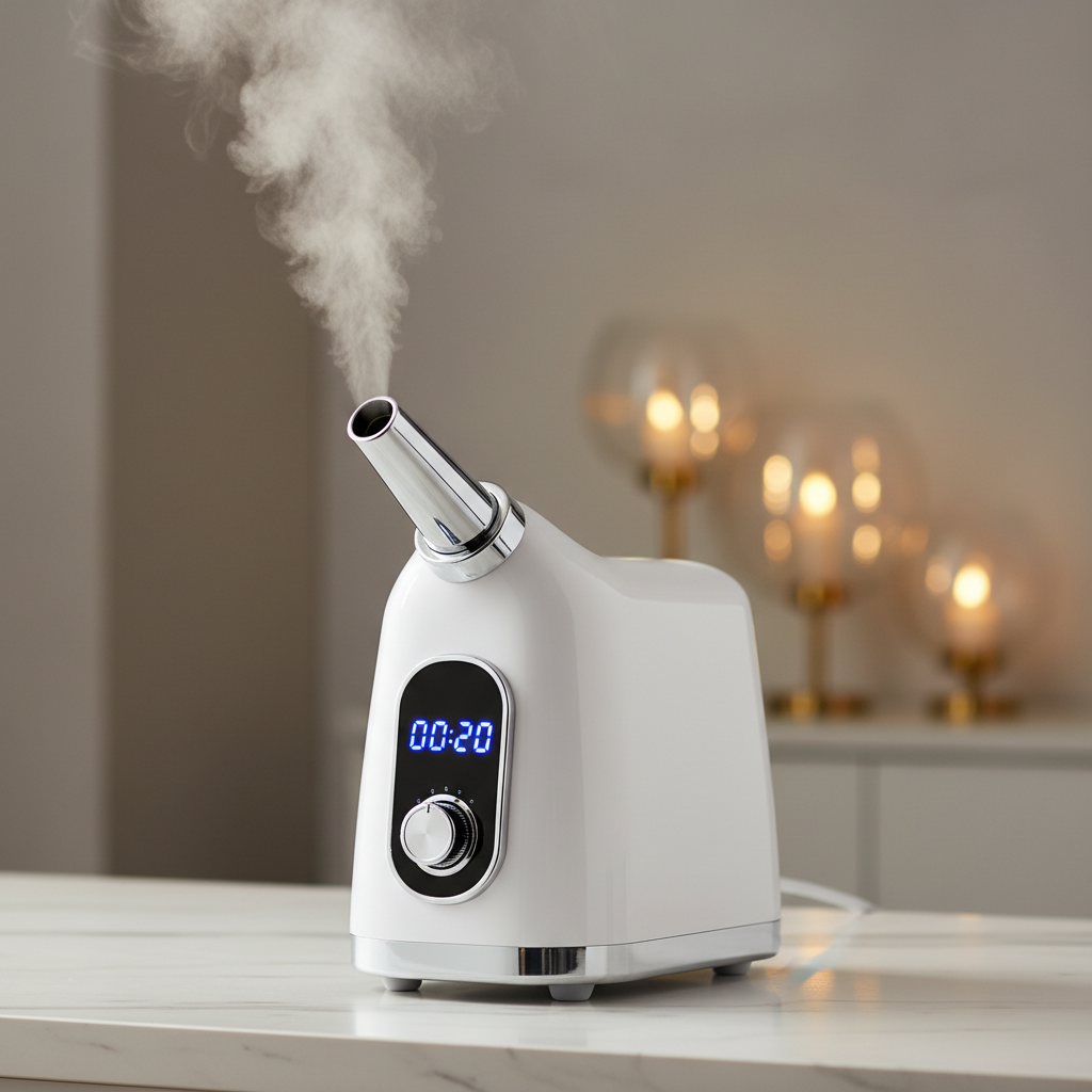 Professional Ozone Facial Steamer with Timer, Large